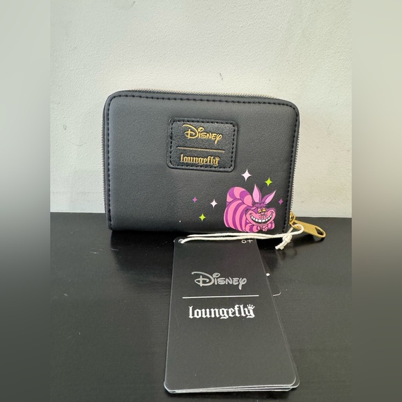 Loungefly Disney Alice In Wonderland Characters Mini Zipper Wallet - Picture 4 of 5